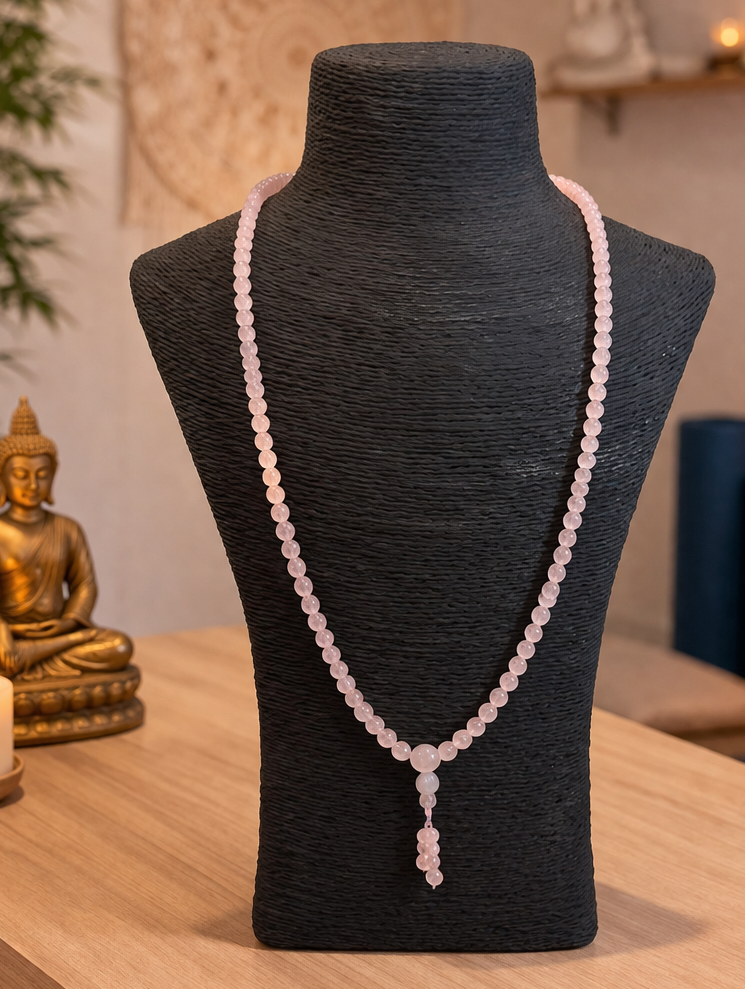 108 Bead Rose Quartz
