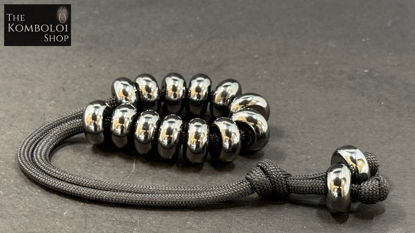 Hematite Lucky 13 Komboloi