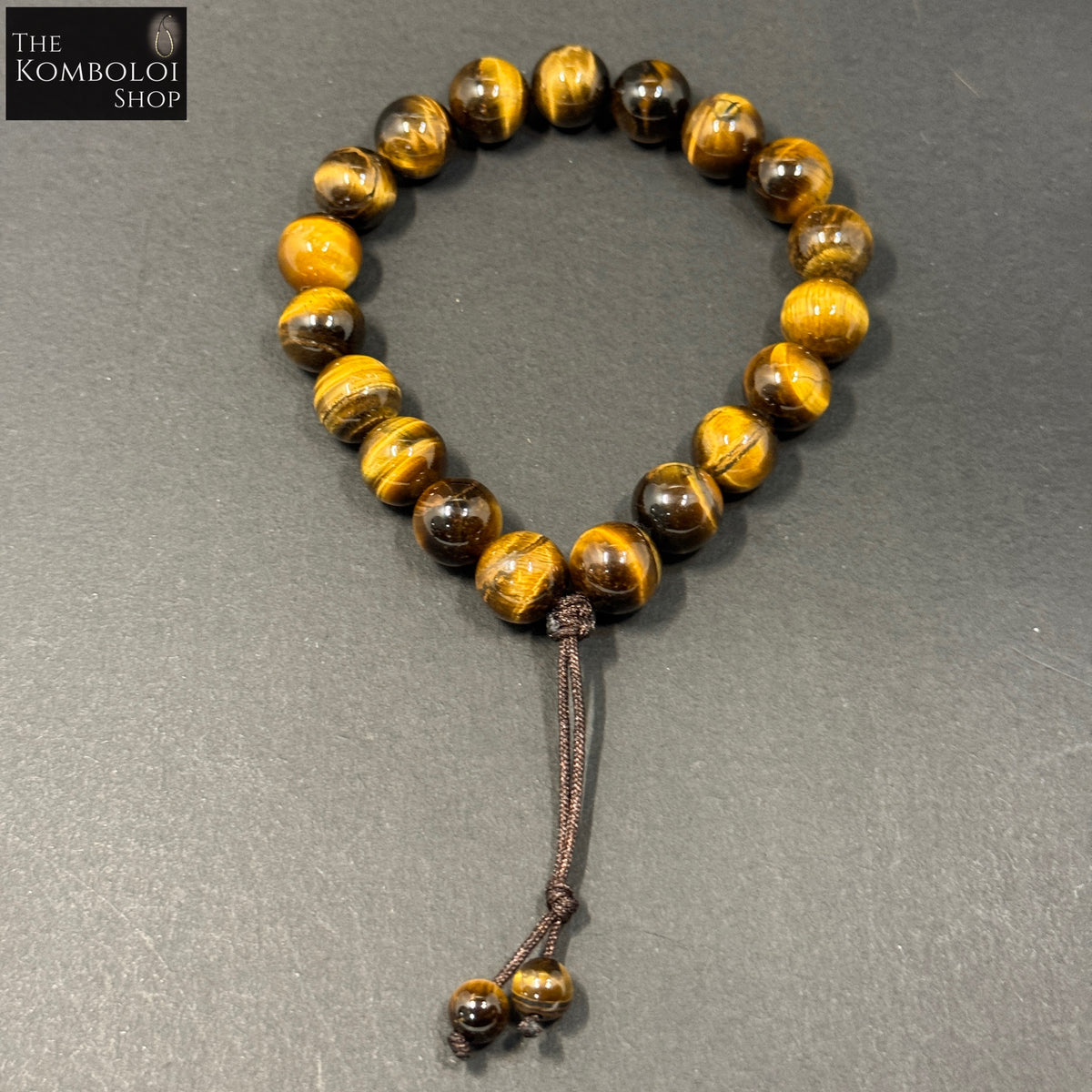 Tiger Eye Worry Beads - Wearable MK3 (Short)