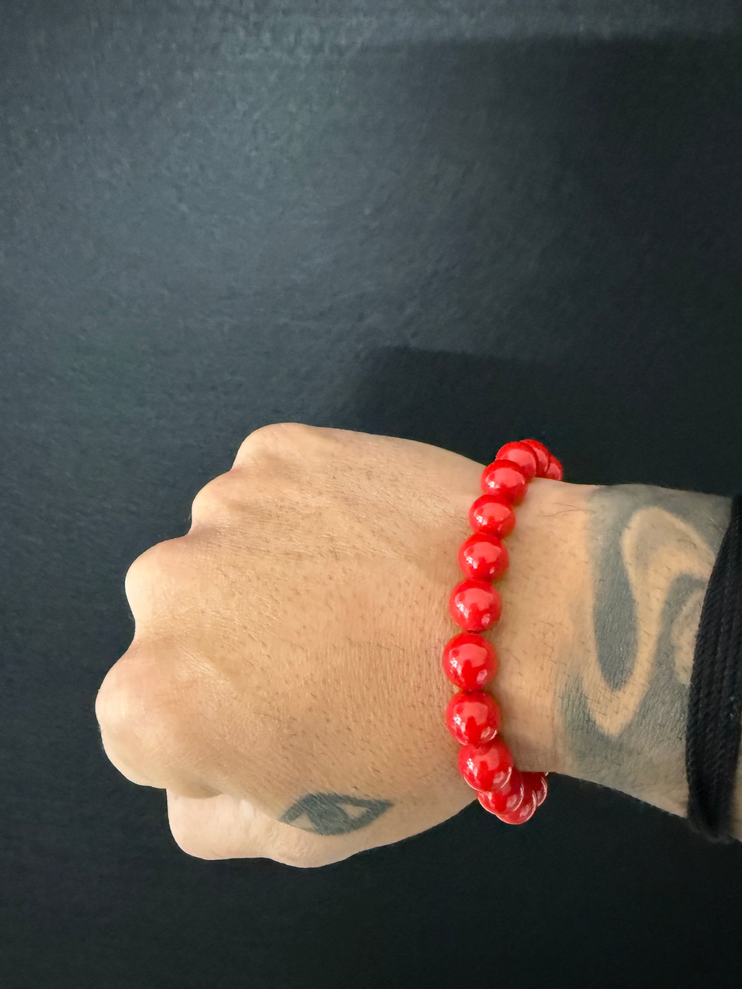 Nephrite Worry Bead Bracelet