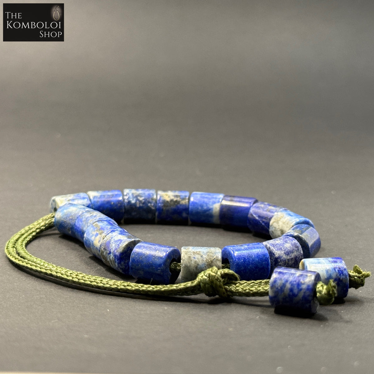 Lapis Lazuli w/ Kevlar Komboloi / Worry Beads