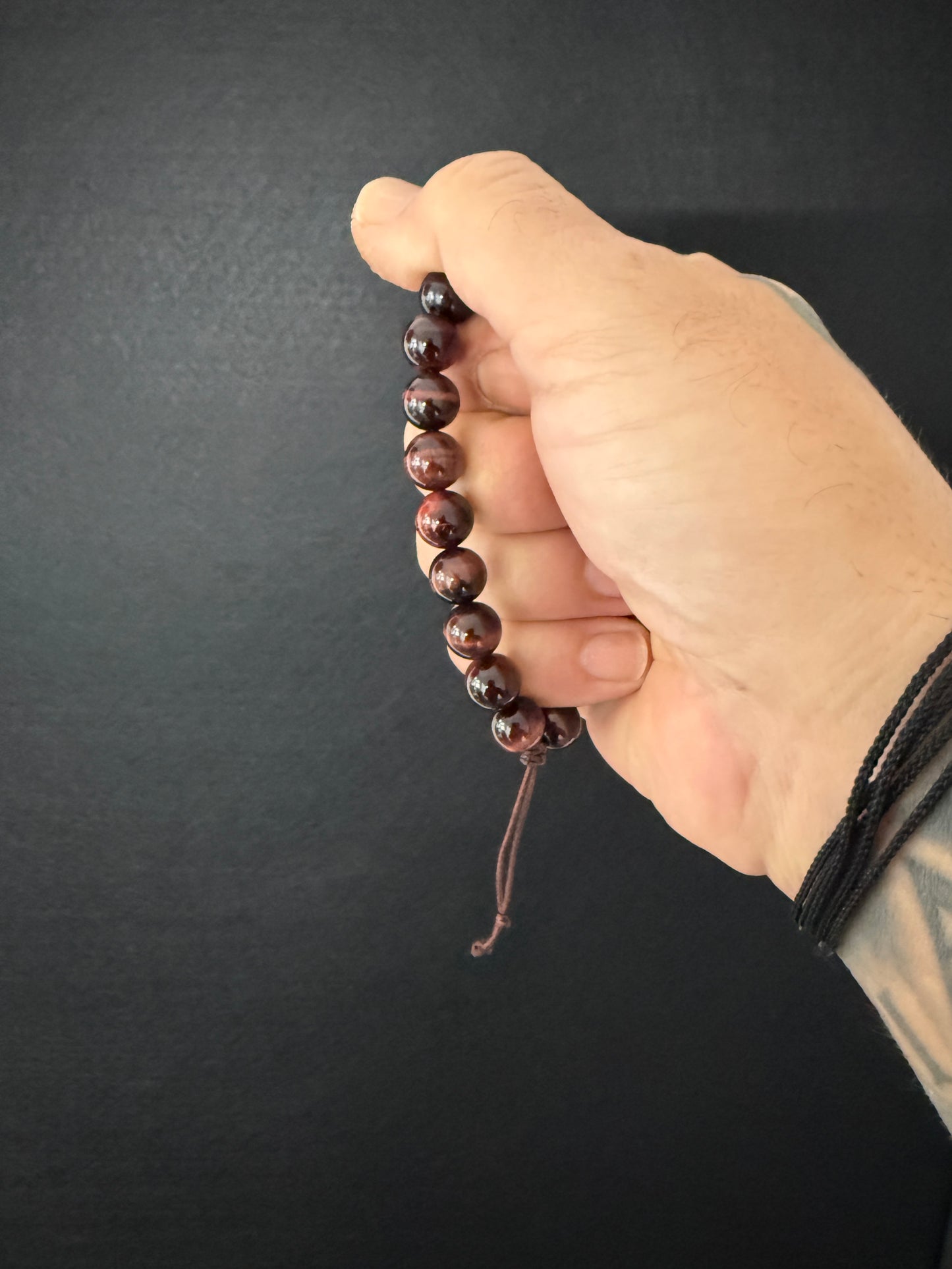 Red Tiger Eye Worry Beads - Wearable MK3 (Short)