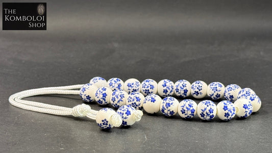 Porcelain Komboloi / Worry Beads