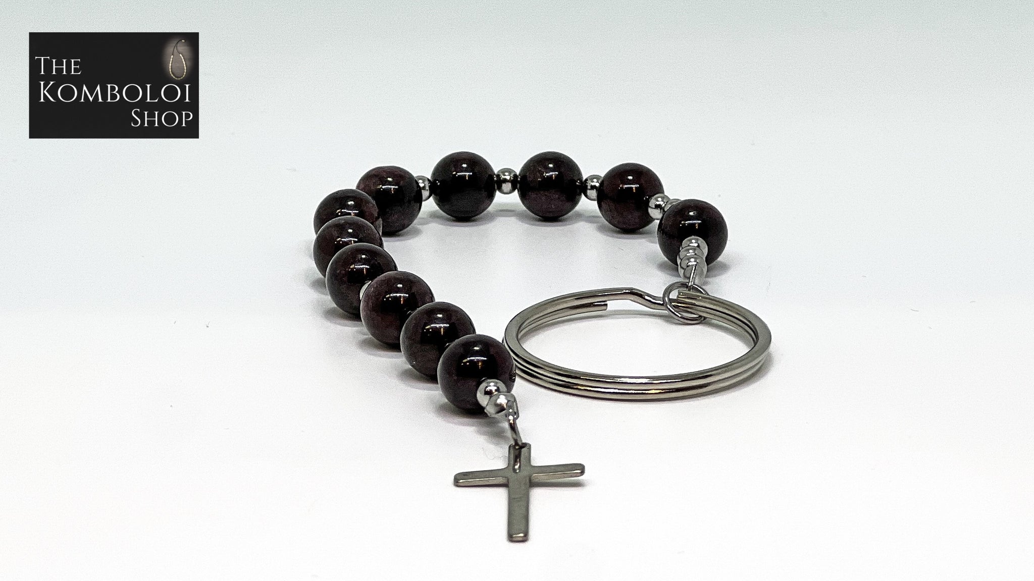 Irish Penal Rosary - Garnet