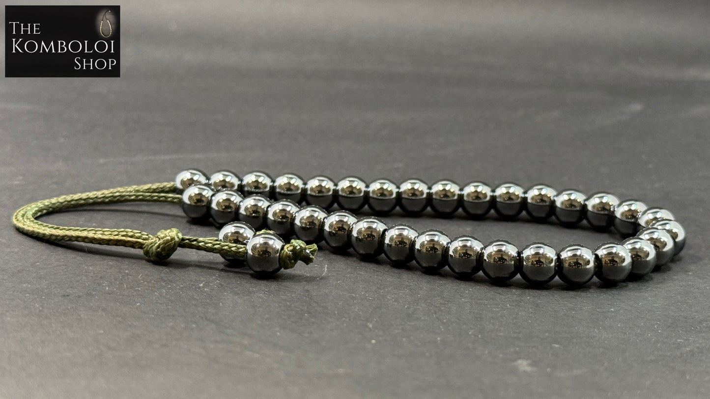 Hematite Komboloi - Extreme Series (Kevlar)