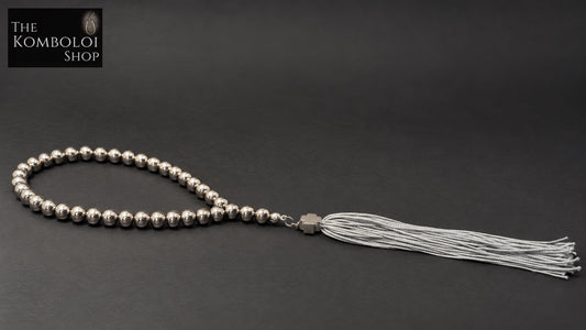 33 Bead Orthodox / Christian Prayer Beads - Stainless Steel