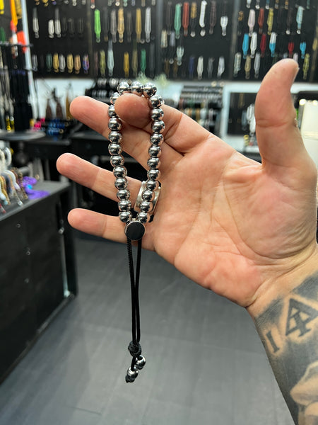 Modern Series Stainless Steel Worry Beads - Wearable (Long)