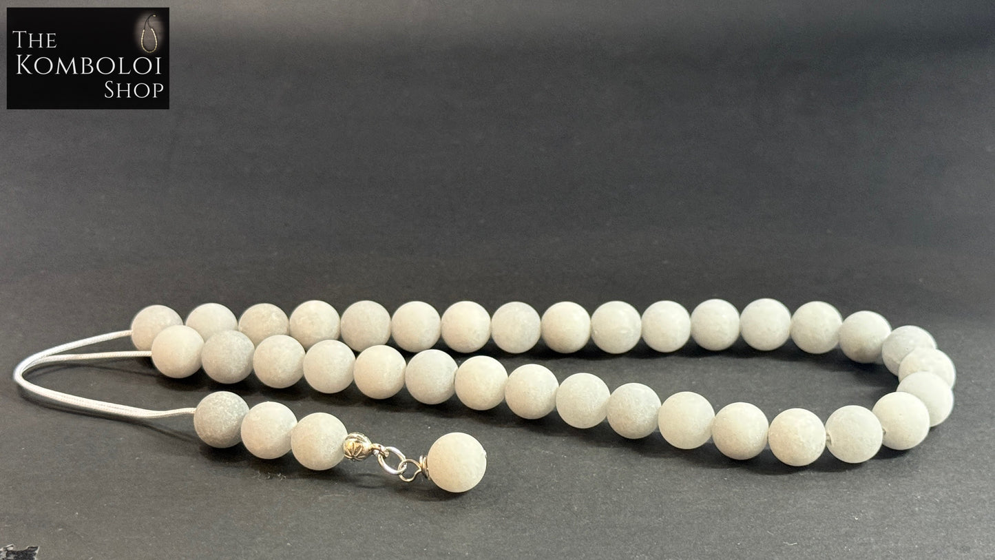 Nephrite 33 Bead Komboloi