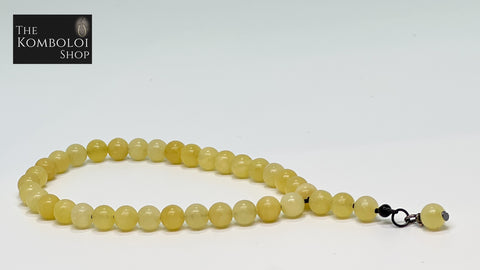 Mini Worry Beads - Yellow Jade