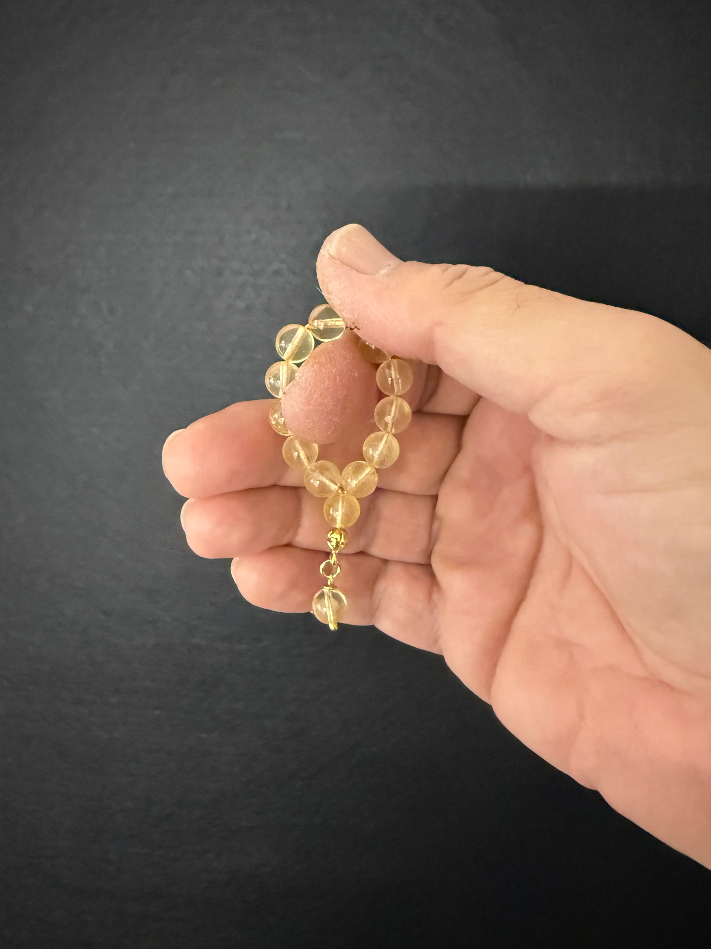Citrine Mini Ottoman (Worry Beads / Tasbih / Misbaha)
