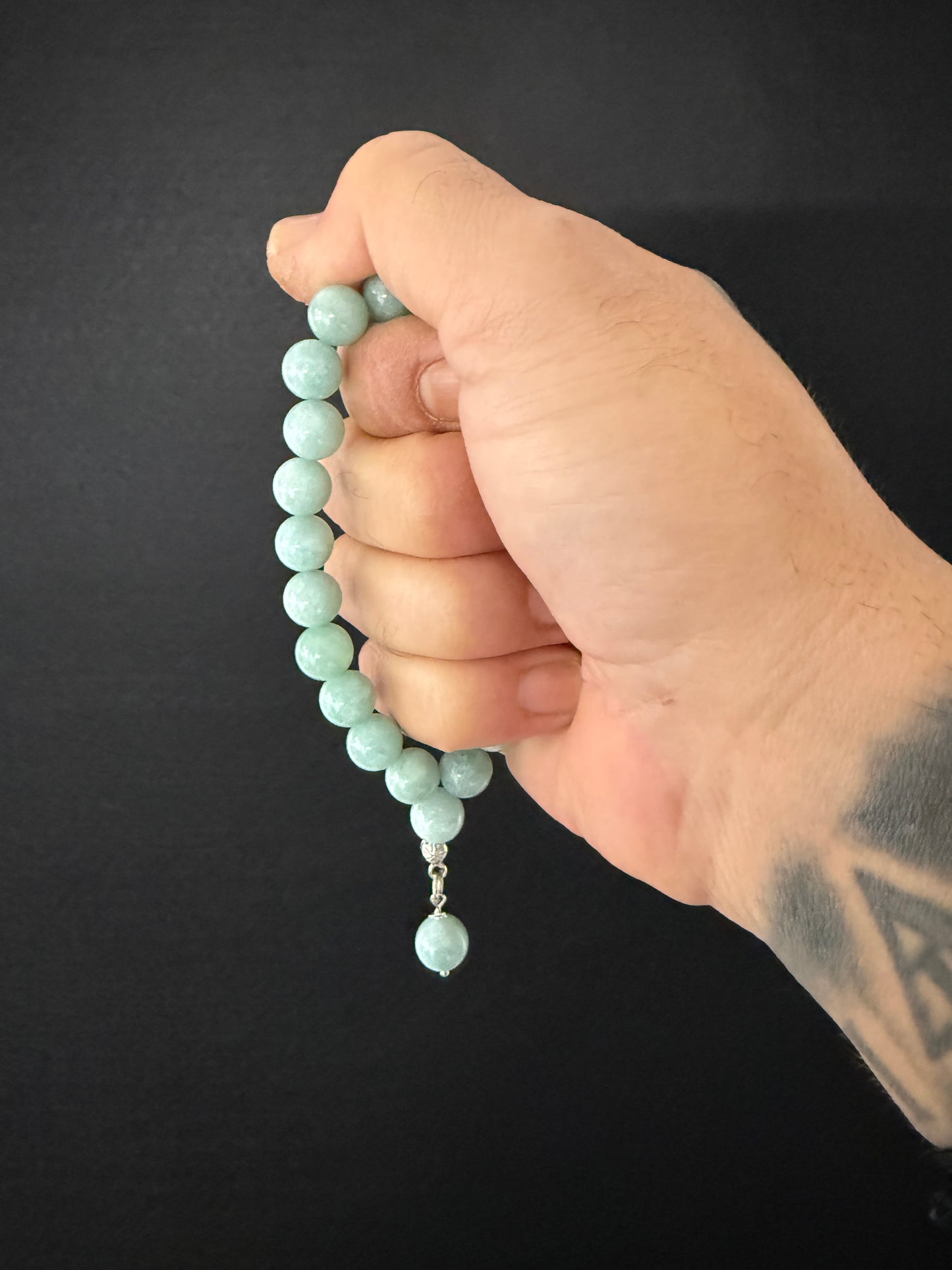 Burmese Jade Worry Bead Bracelet