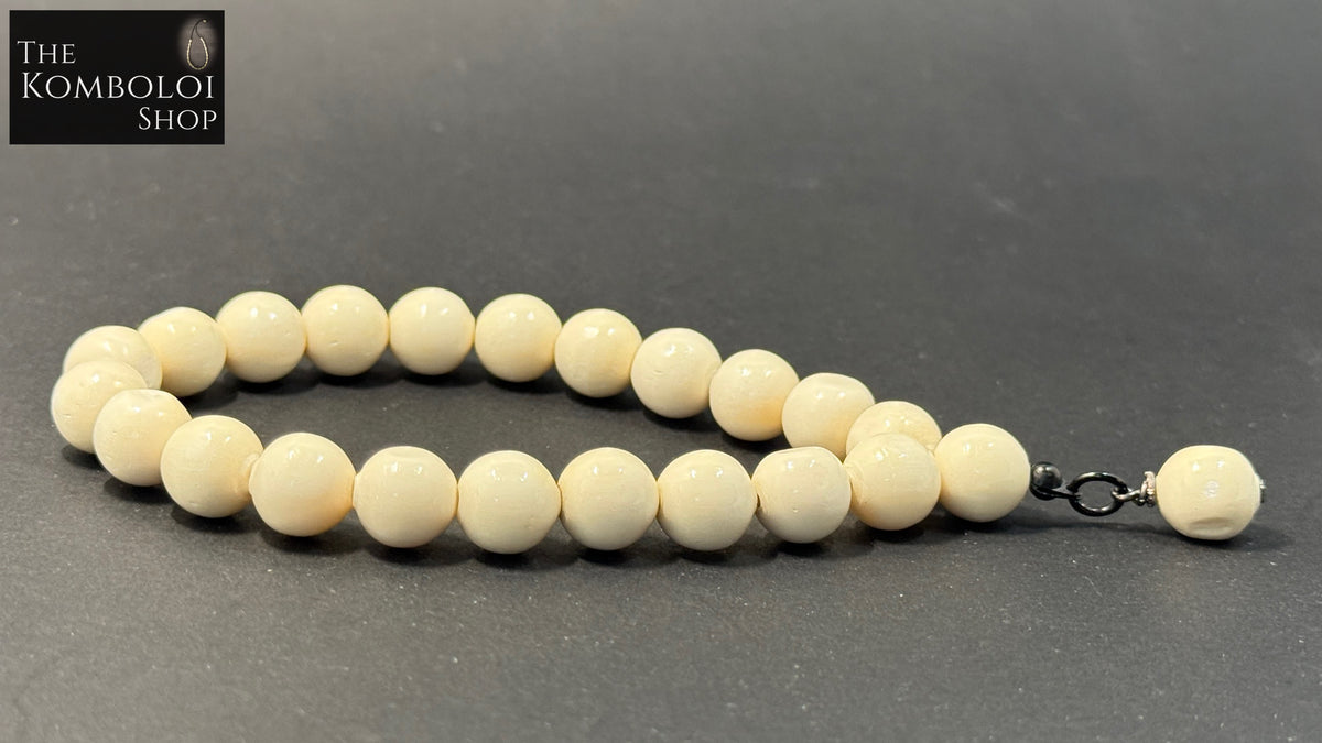 Camel Bone Worry Bead Bracelet