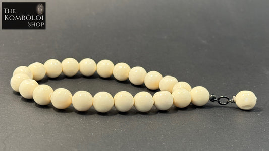 Camel Bone Worry Bead Bracelet
