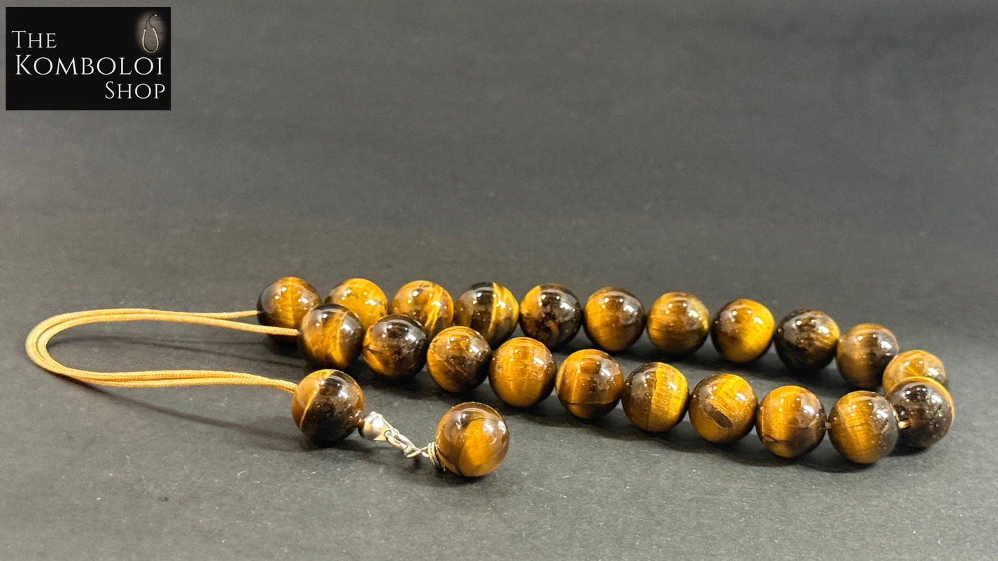 Tiger’s Eye 21 Bead Komboloi