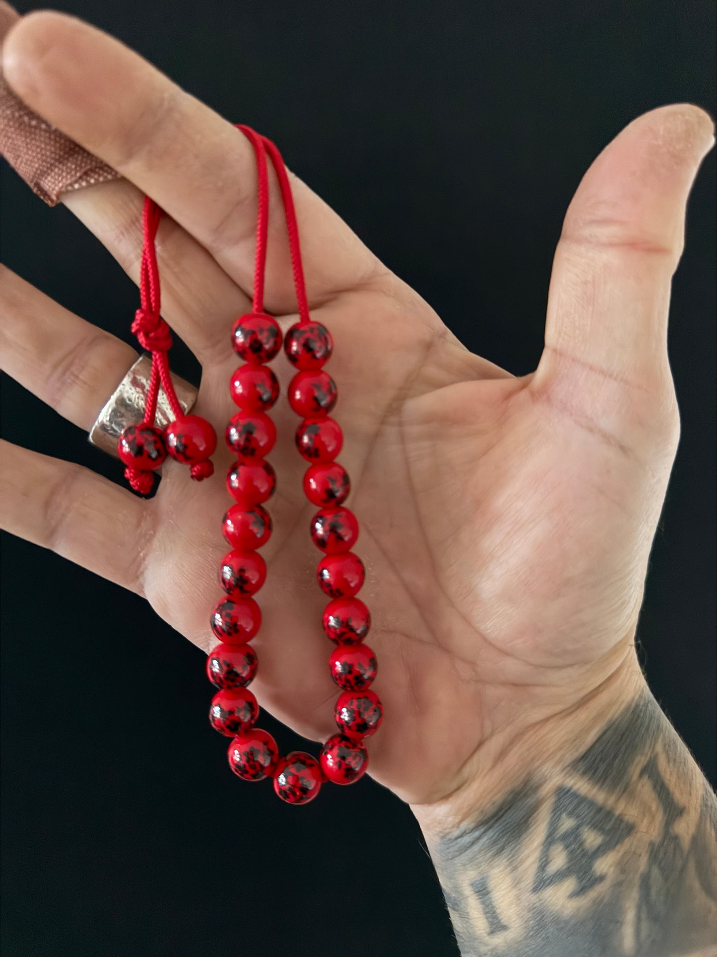 Porcelain Komboloi / Worry Beads