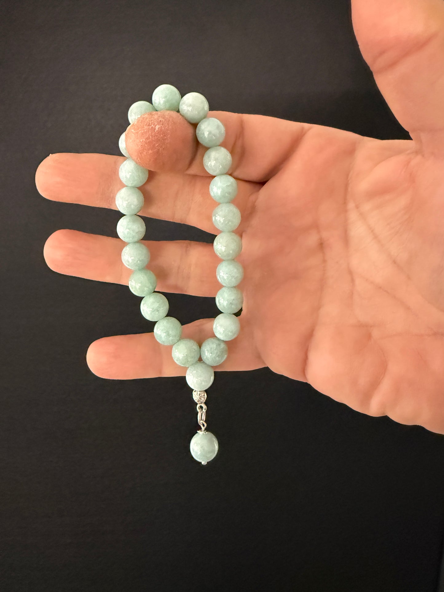 Burmese Jade Worry Bead Bracelet