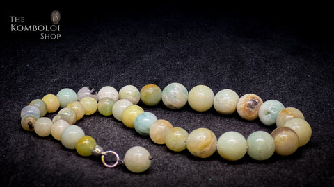 Amazonite Cascading 33 Bead Worry Beads
