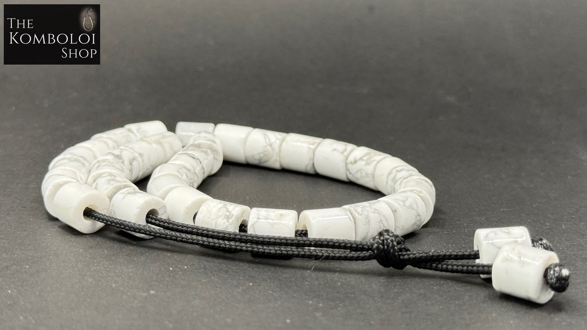 Howlite 33 Bead Komboloi / Worry Beads