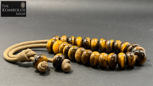 Yellow Tiger’s Eye Fatboy Komboloi