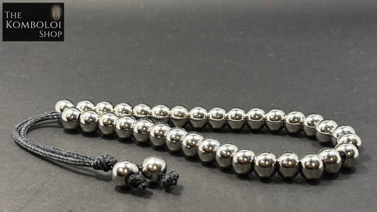 Stainless Steel 33 Bead Komboloi - Extreme Series (Kevlar)