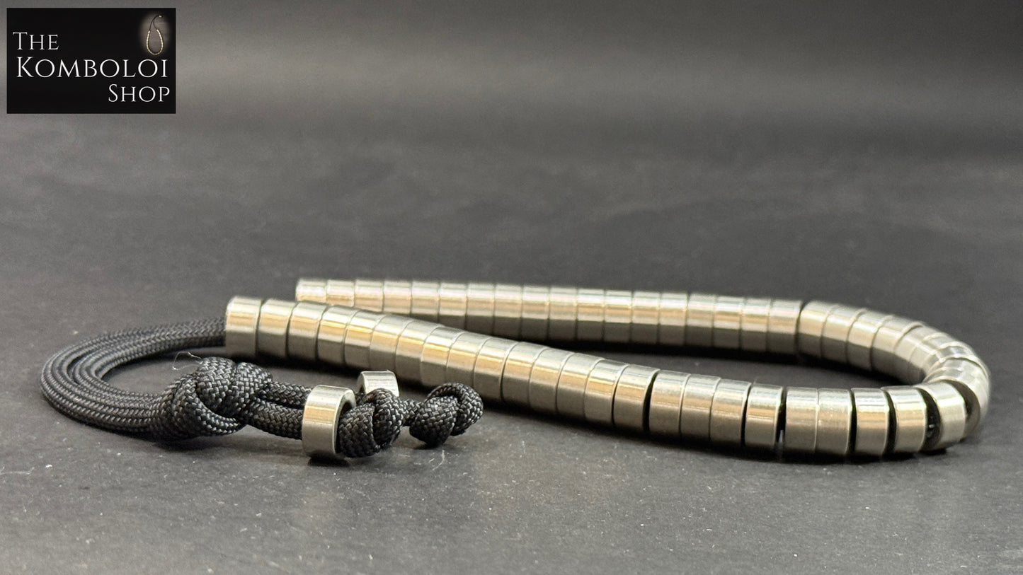 Cretan 51 Bead Komboloi / Worry Beads - Stainless Steel