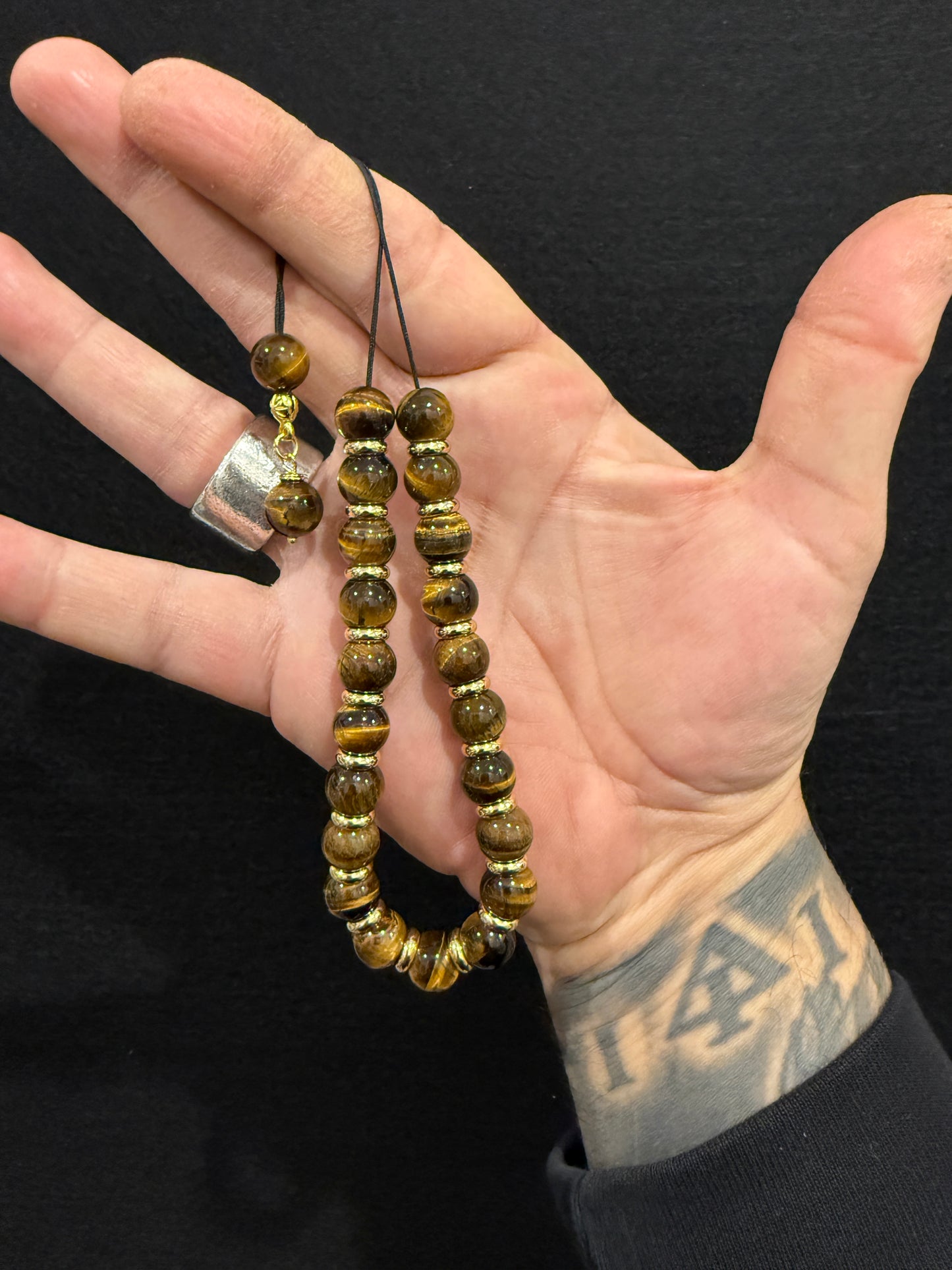 Royal Collection - Tigers Eye 21 Bead Komboloi / Worry Beads
