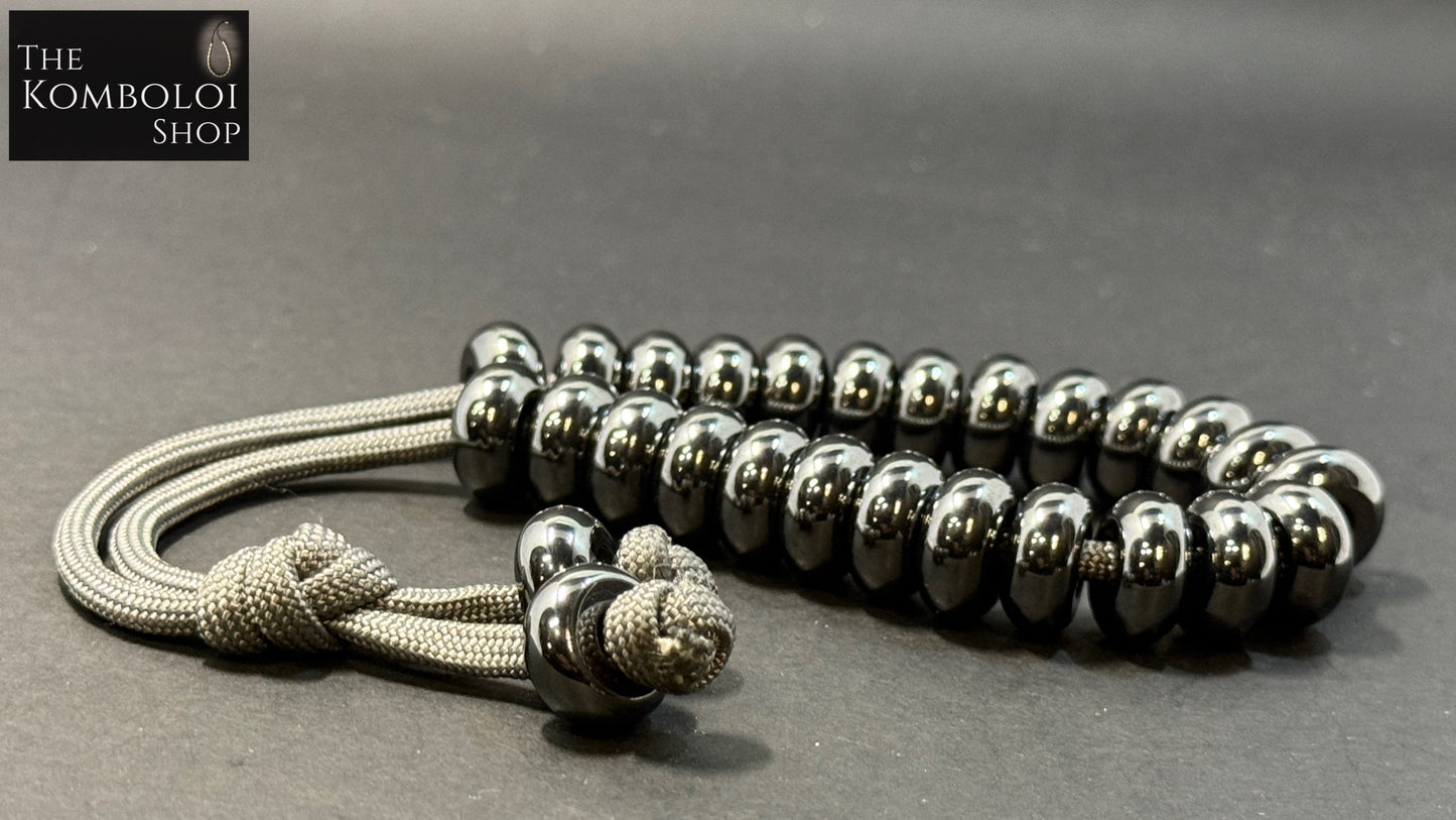 Hematite Fatboy Komboloi