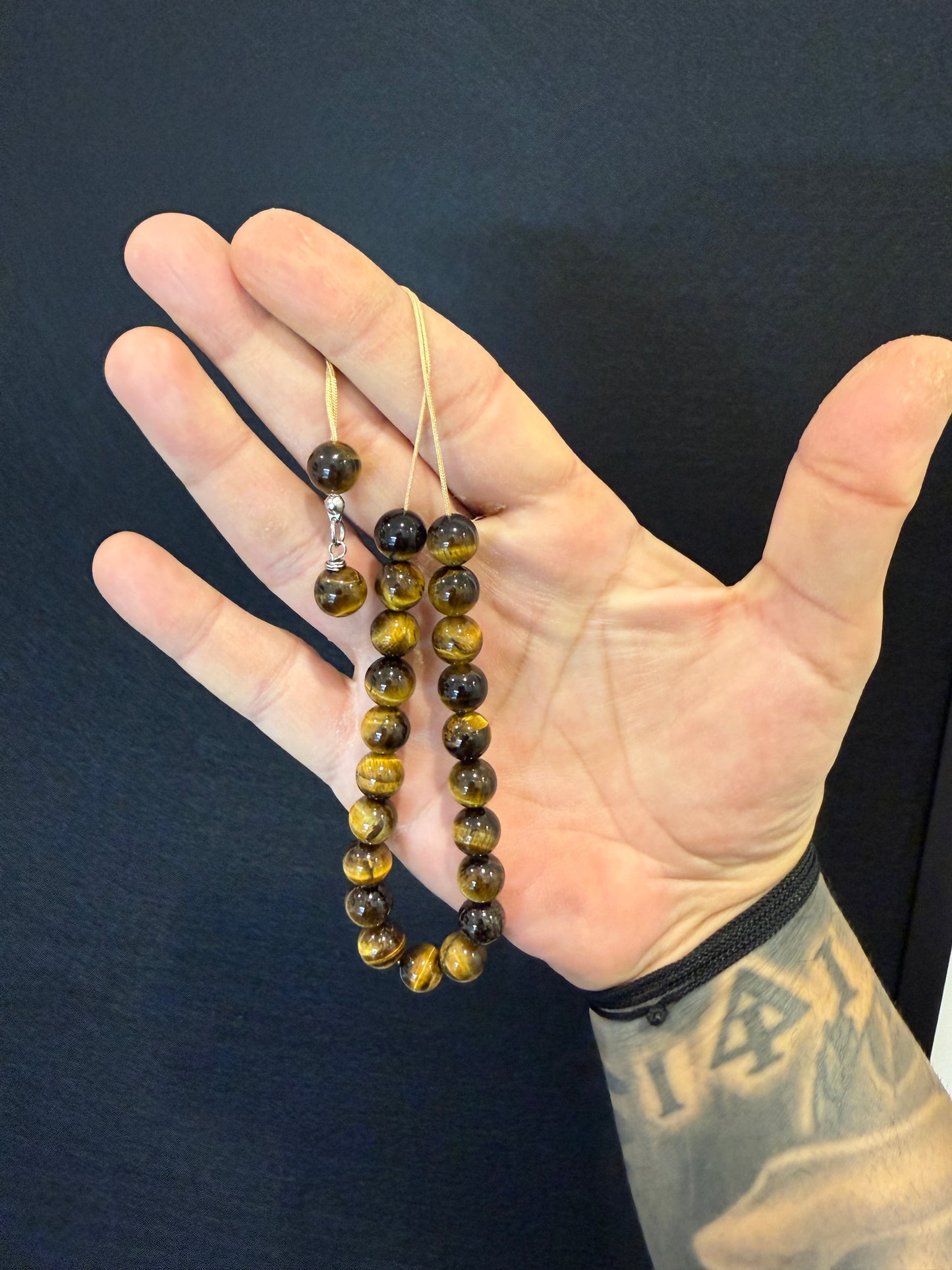 Tiger’s Eye 21 Bead Komboloi