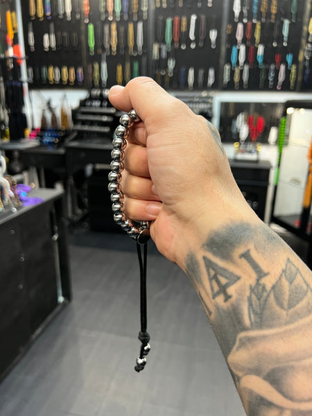 Modern Series Stainless Steel Worry Beads - Wearable (Long)