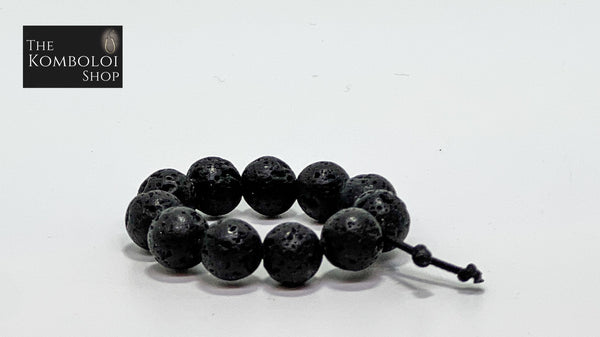 Volcanic Lava Worry Bead Ring / Anxiety Ring MK2
