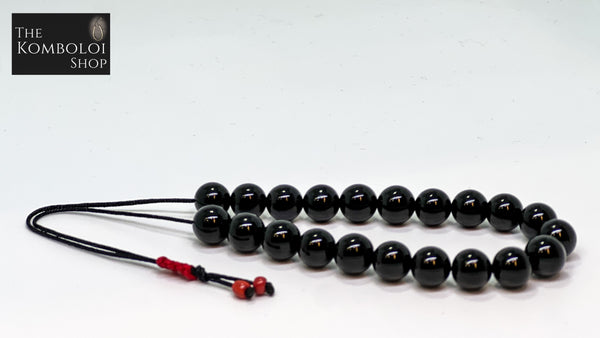 Onyx Worry Beads - Wearable MK3 (Long)
