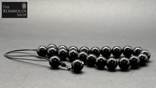 Onyx Komboloi / Worry Beads