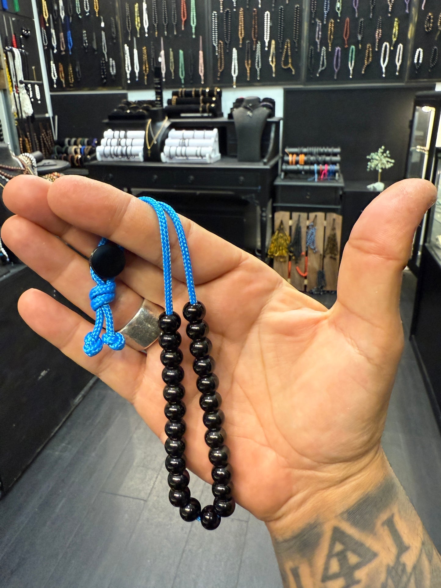 Modern Series Stainless Steel Worry Beads - Wearable (Long)