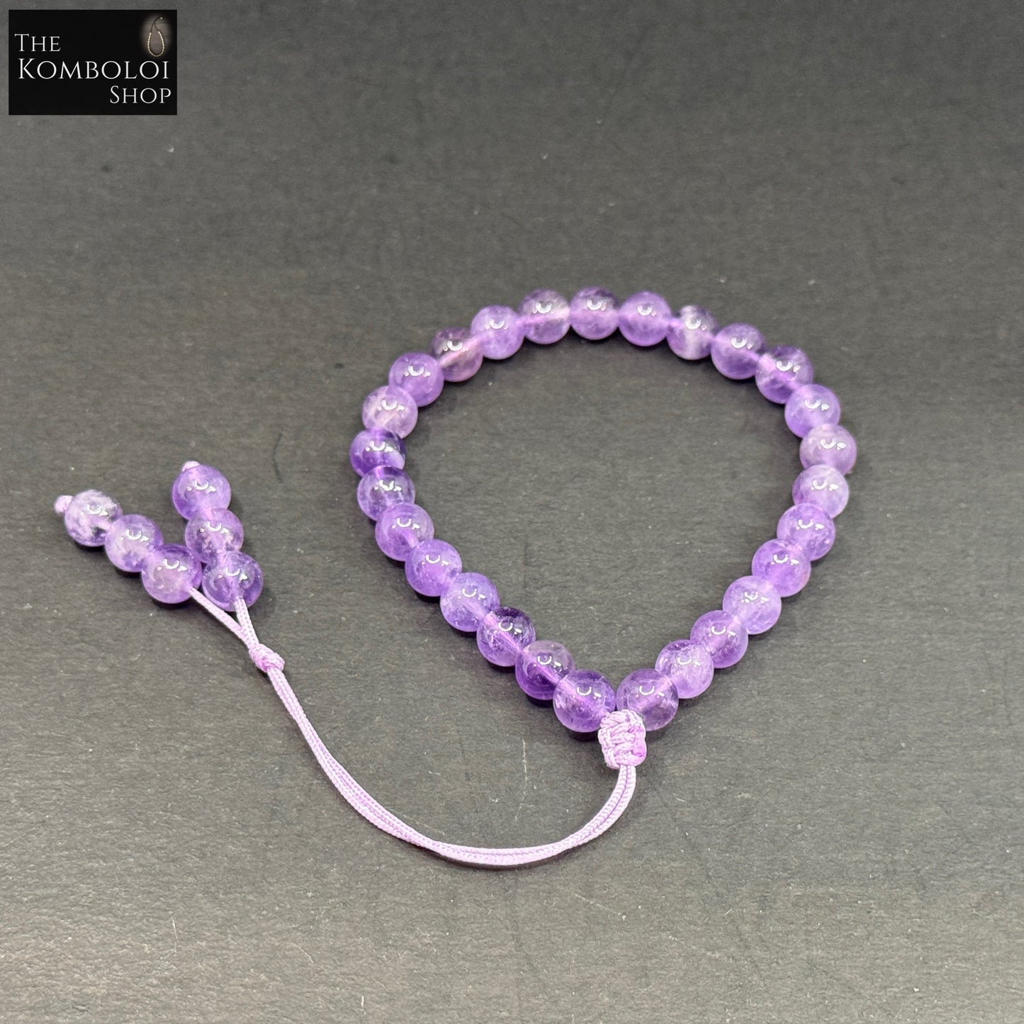 27 Bead Amethyst Wrist Mala