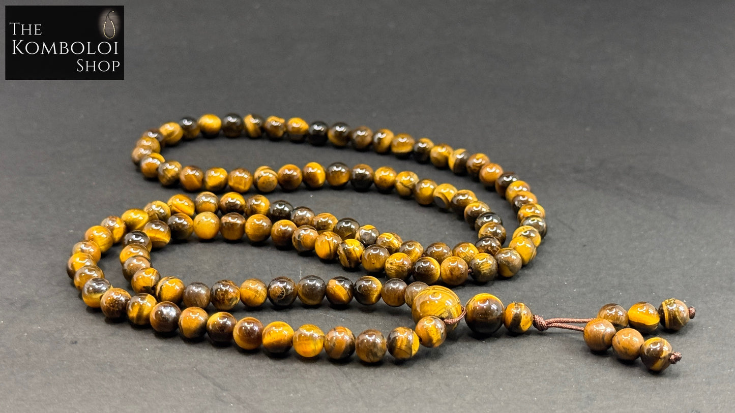 108 Bead Tigers Eye Mala