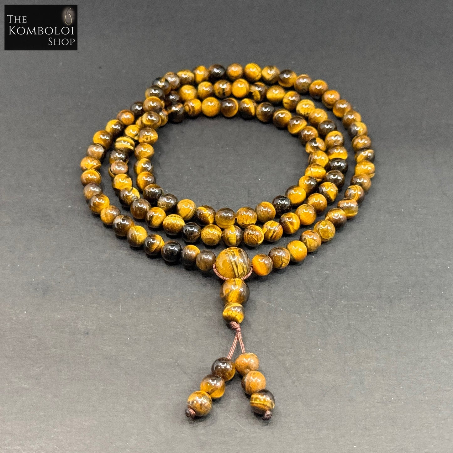 108 Bead Tigers Eye Mala
