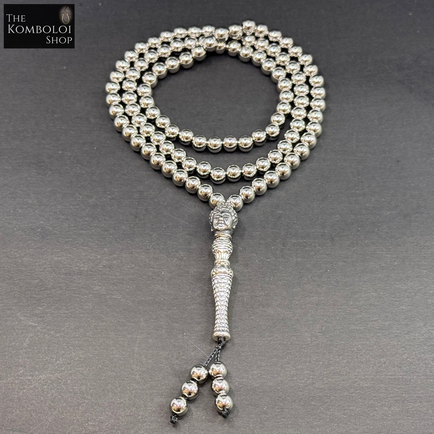 108 Bead Stainless Steel Mala
