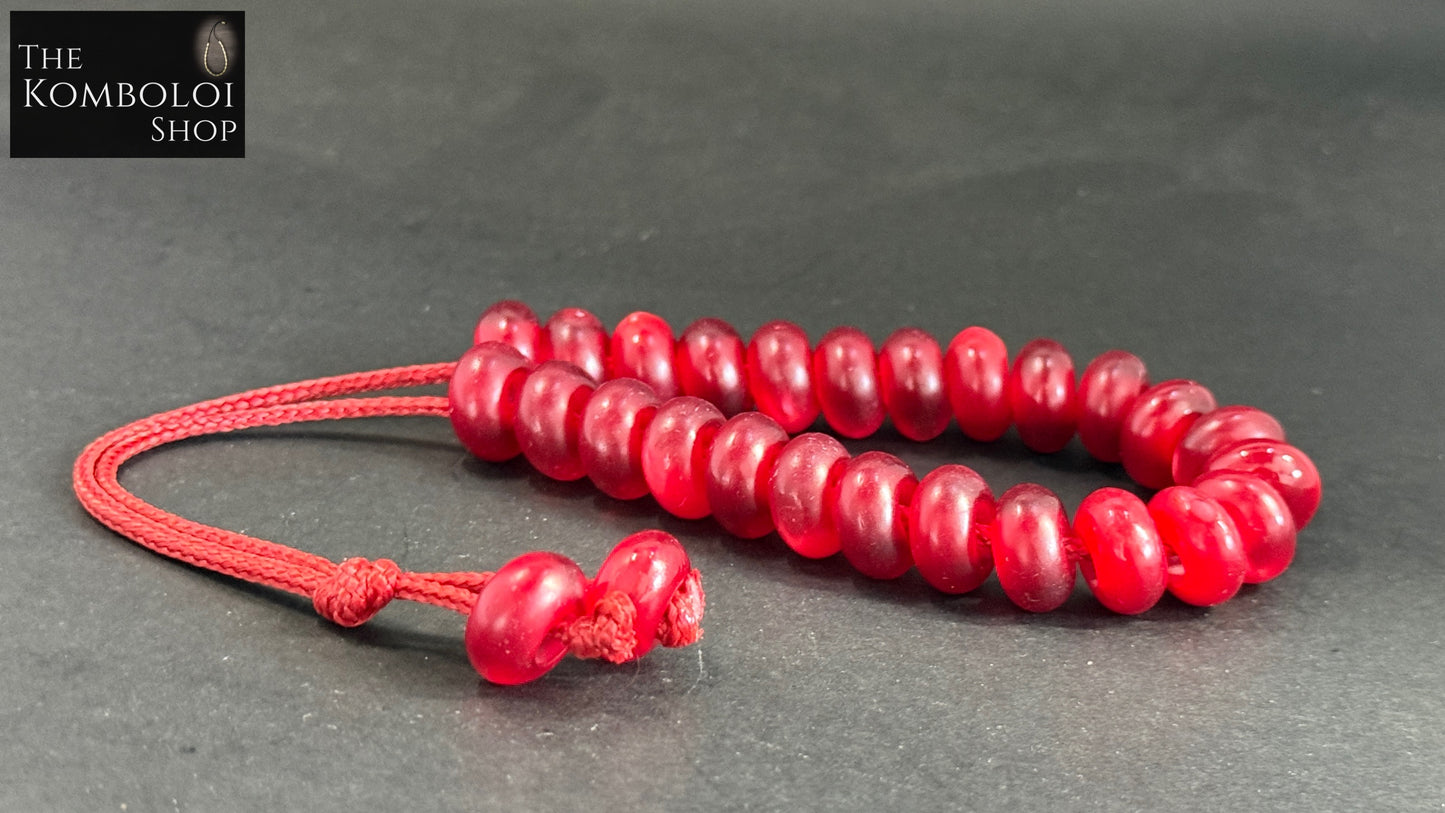Extreme II - 33 Bead Komboloi (Kevlar & Resin)