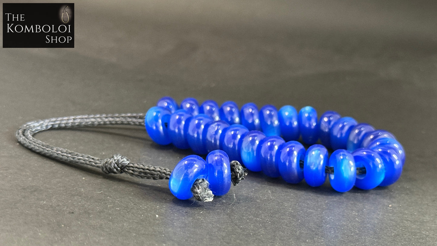 Extreme II - 33 Bead Komboloi (Kevlar & Resin)
