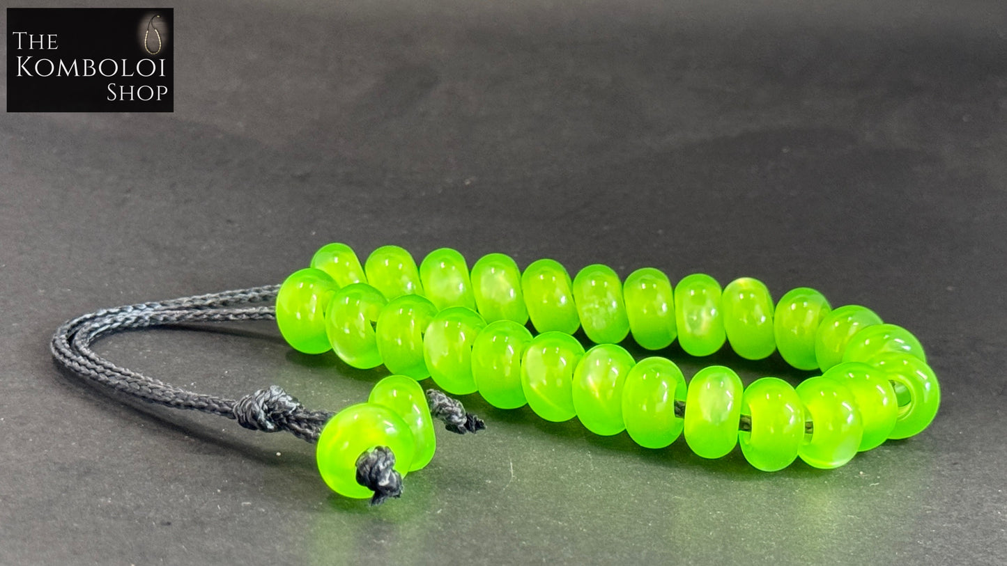 Extreme II - 33 Bead Komboloi (Kevlar & Resin)
