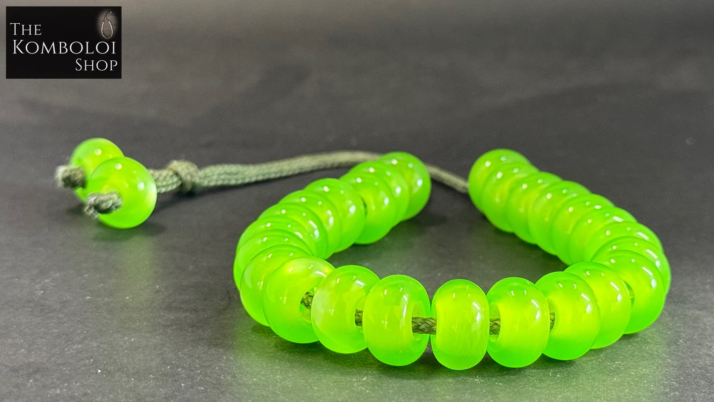 Extreme II - 33 Bead Komboloi (Kevlar & Resin)