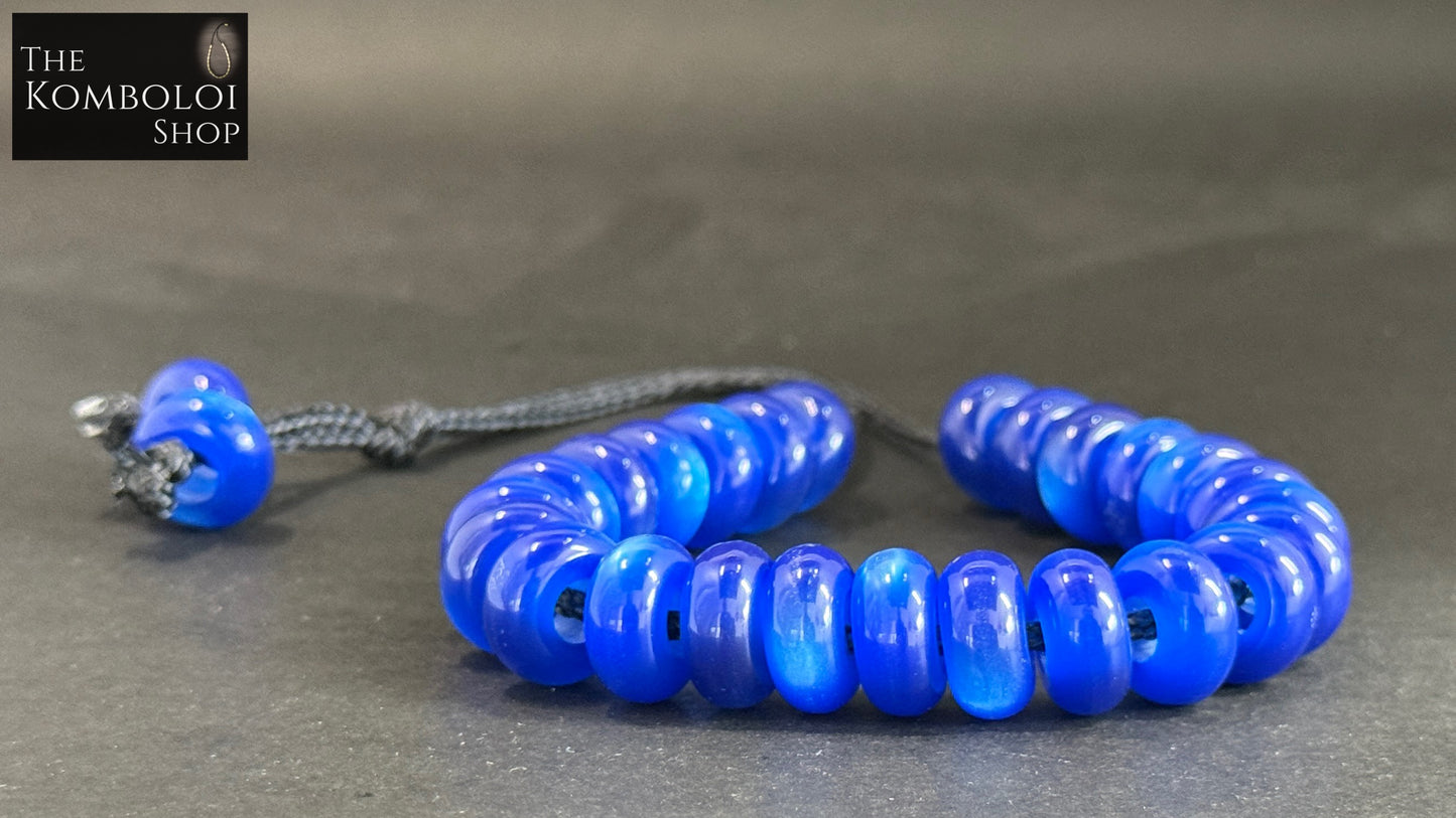 Extreme II - 33 Bead Komboloi (Kevlar & Resin)