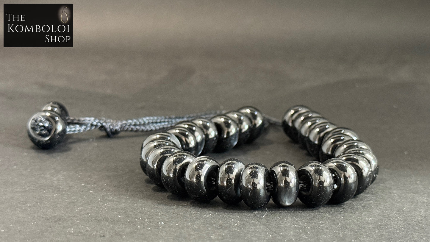 Extreme II - 33 Bead Komboloi (Kevlar & Resin)