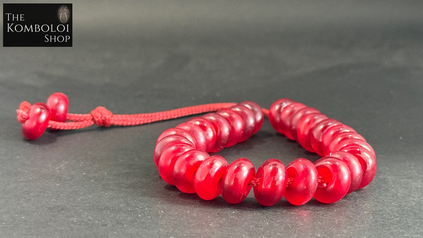 Extreme II - 33 Bead Komboloi (Kevlar & Resin)