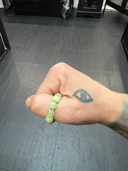 Jade Worry Bead Ring / Anxiety Ring MK2