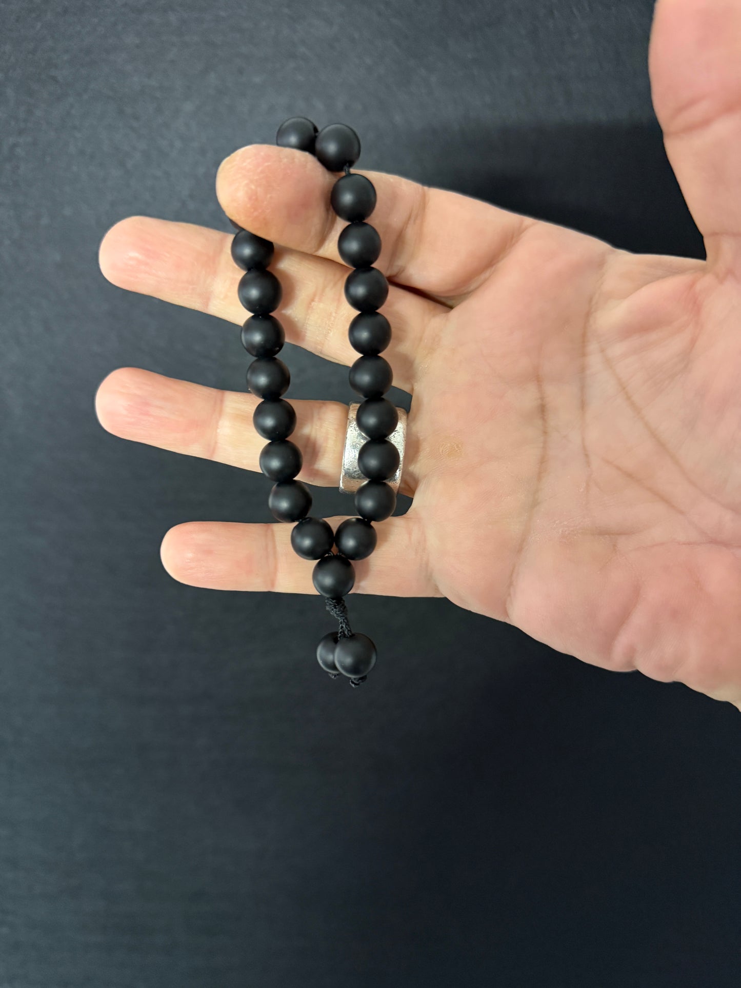 Noir Worry Beads