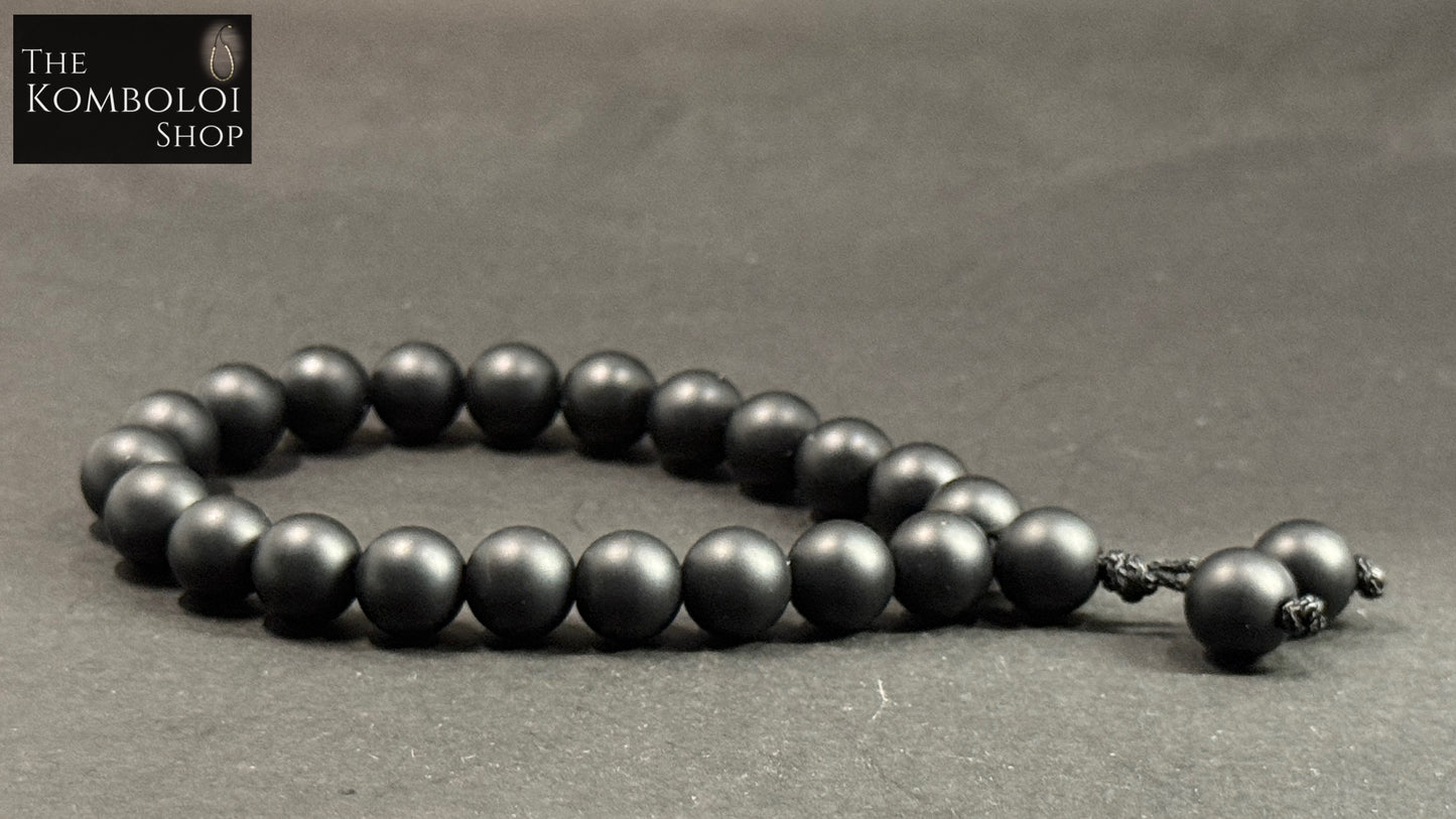 Noir Worry Beads