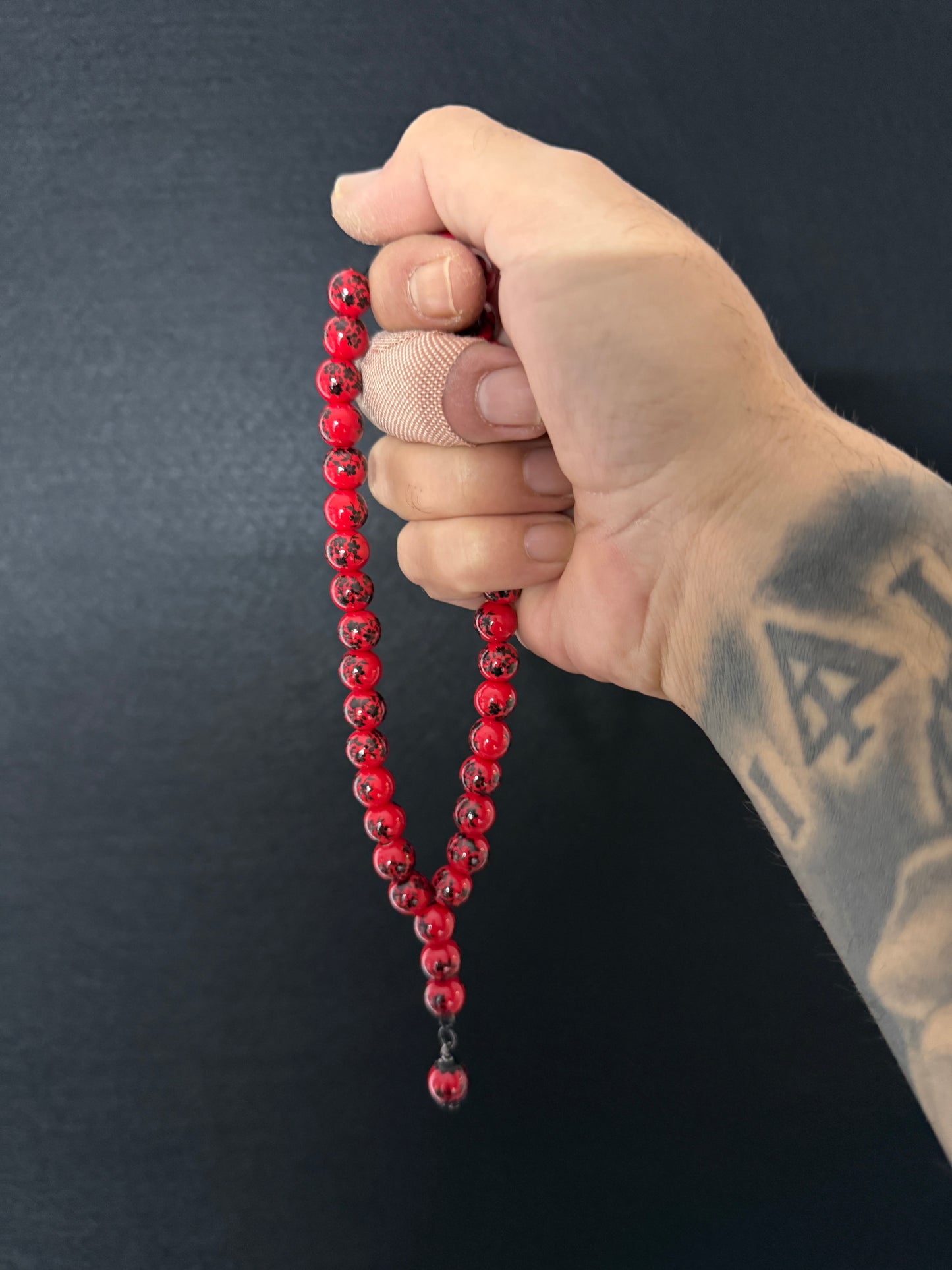 Porcelain 33 Bead Worry Beads