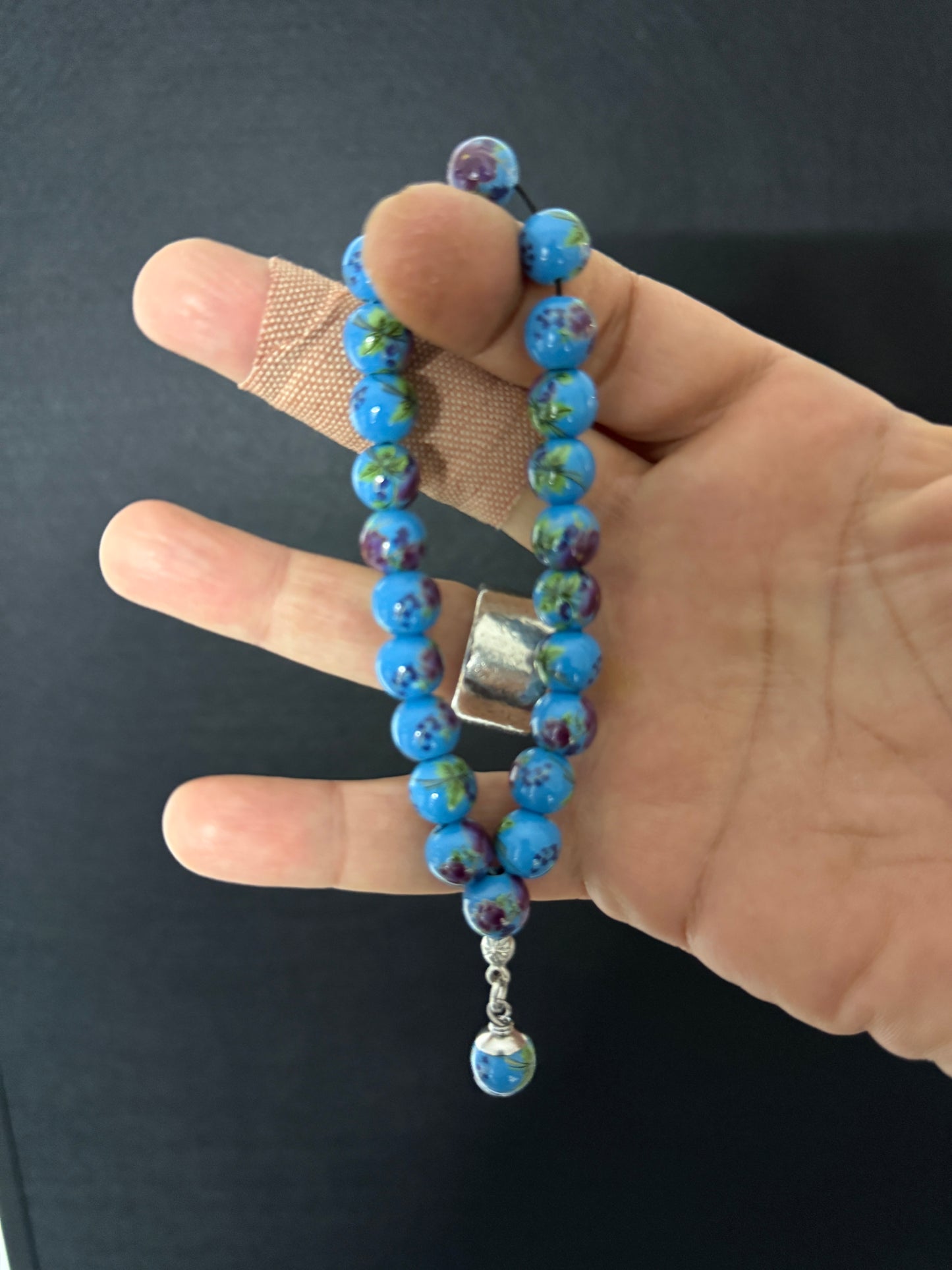 Porcelain Compact Worry Beads