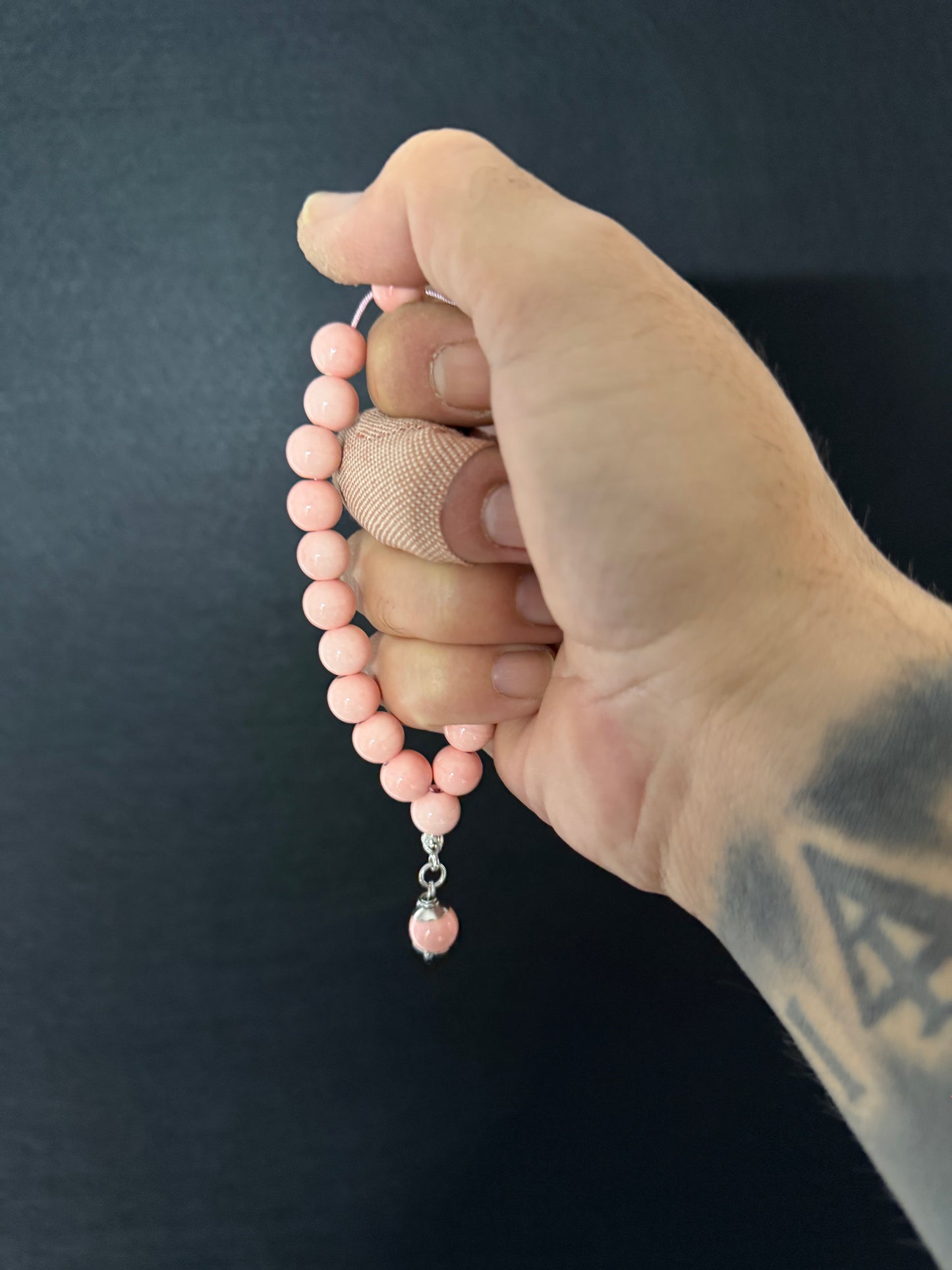 Porcelain Compact Worry Beads